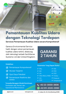 Layanan Air Quality Monitoring Sytem 
Ganeca Environmental Service